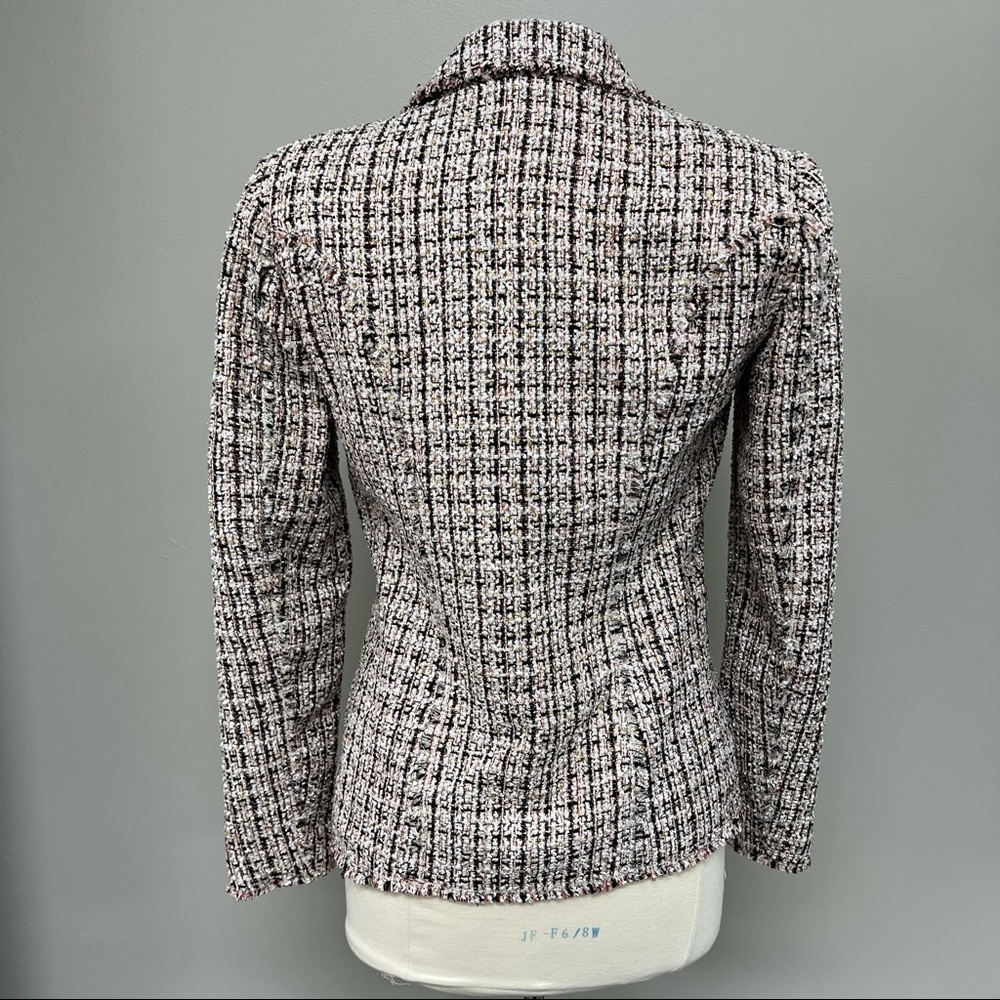Elie Tahari Jezebel Tweed Blazer - Picture 9 of 12